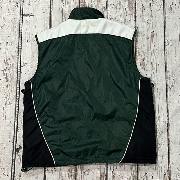 New York Jets NFL Football Reversible Sports Zip Up Vest Jacket - Picture 2 of 9